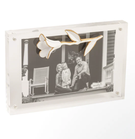 Flower With Stem Acrylic Frame