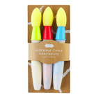 Red Paint Brush Chalk Set