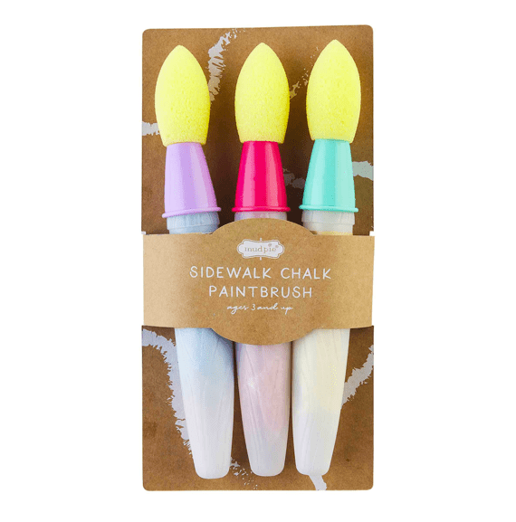 Pink Paint Brush Chalk Set