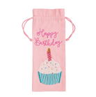 Happy Birthday Wine Bag