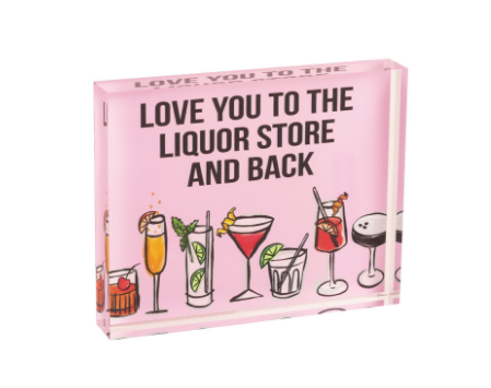 Liquor Store Acrylic Plaque