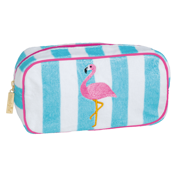Blue Flamingo Terry Cloth Case