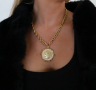 Gold Coin Necklace