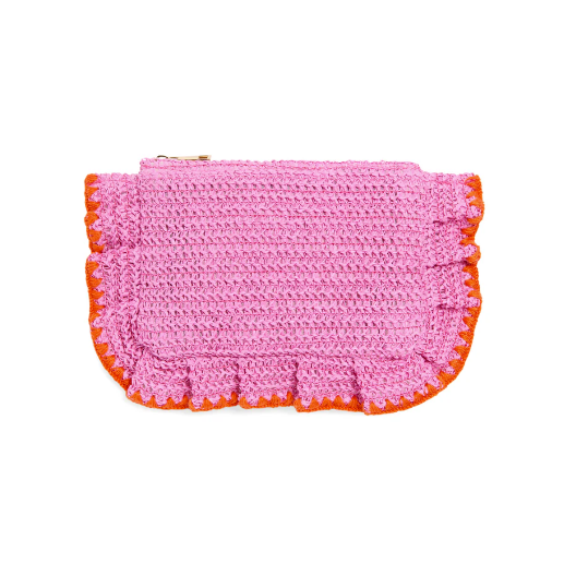 Shiraleah Arabella Zip Pouch Pink