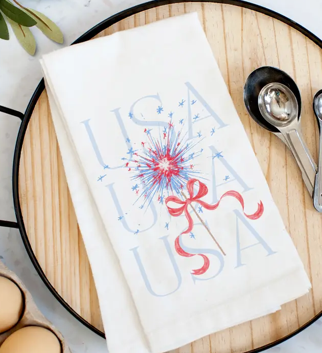 USA Sparkler Kitchen Towel