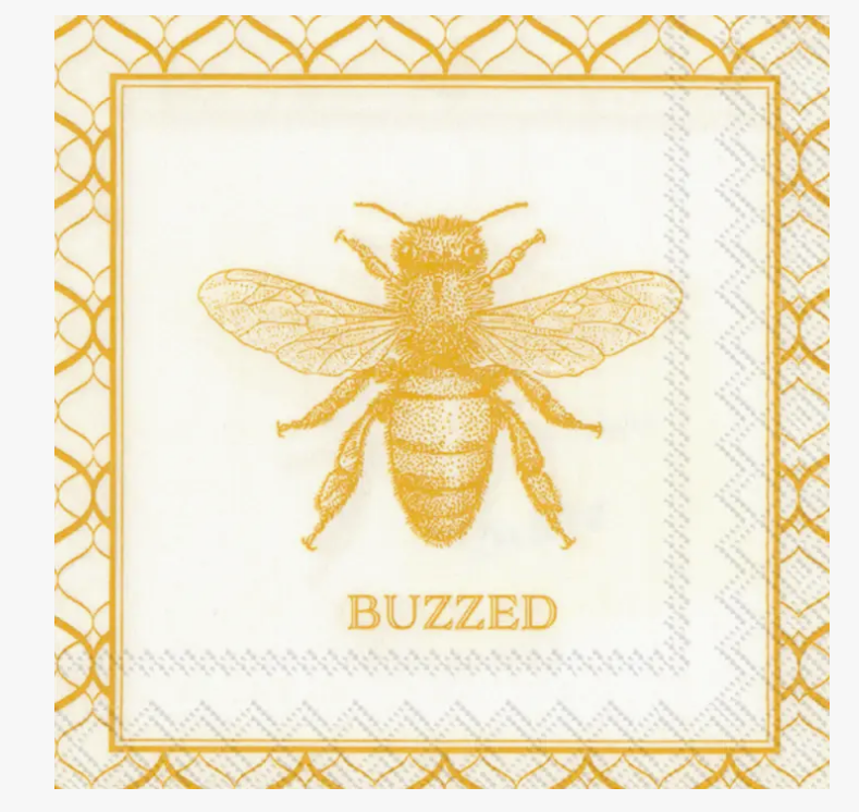 Buzzed Paper Cocktail Napkins Pack of 20