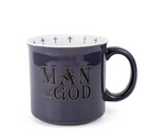 Man of God Mug Gray/Black 14oz