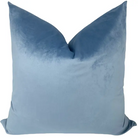 Ocean Blue Velvet Pillow