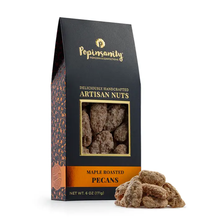 Maple Roasted Pecans 