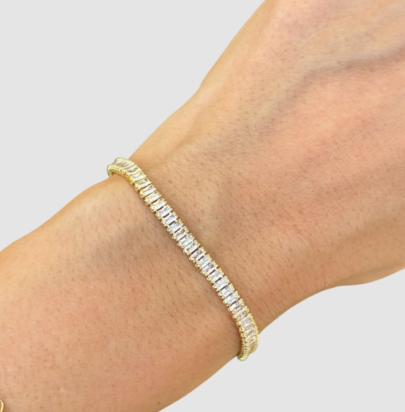 Baguette Tennis Bracelet