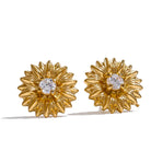 Aubrey Adele Gold Sunflower Studs