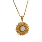 Aubrey Adele Sunflower Necklace