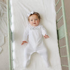 Feltman Brothers Girls Holiday Wreath Romper