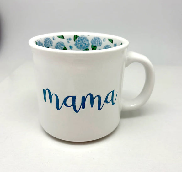 Mama Hydrangea Coffee Mug