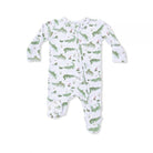 Crayon Alligator - 2 Way Zipper Footie