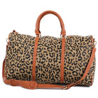 Charlotte Leopard Print Duffel Bag 