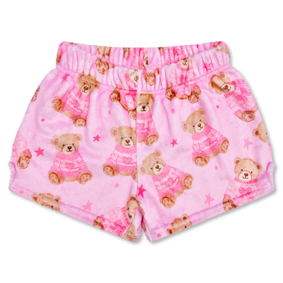 Girls' Beary Plush Shorts