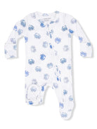 Blue Crabs 2 Way Zipper Footie