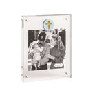 Blue Cross Medallion Acrylic Frame
