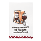 Box Wine Tea Towel