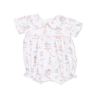 Carousel With Bows - Classis Puff Sleeve Babydoll Bubble
