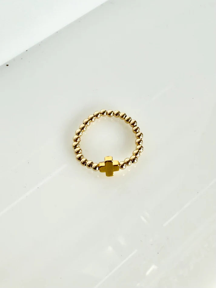 Coastal Grit Cali Gold Ring