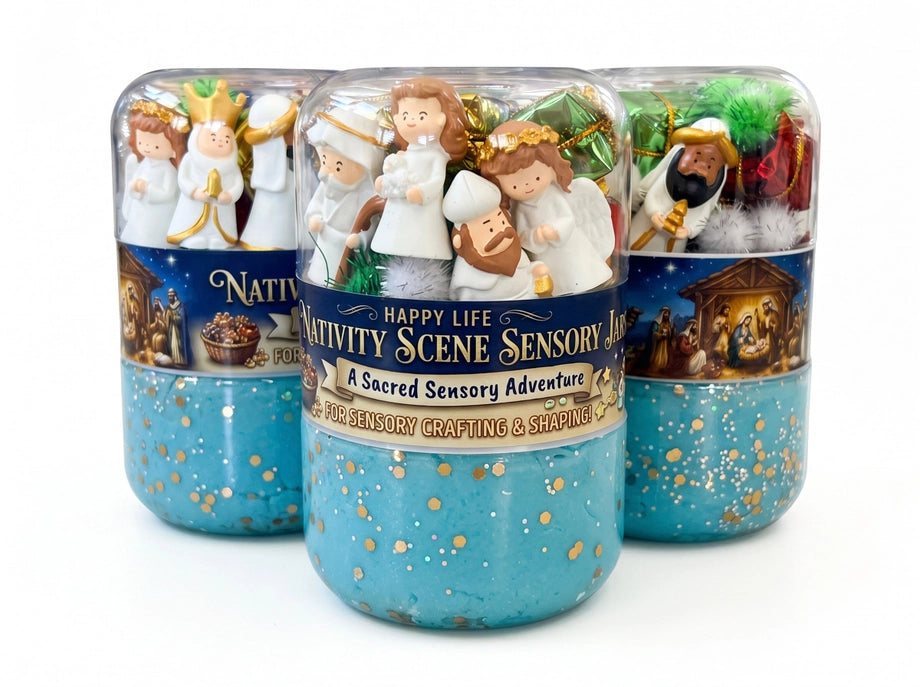 "Nativity Scene" Dough - Double Jar