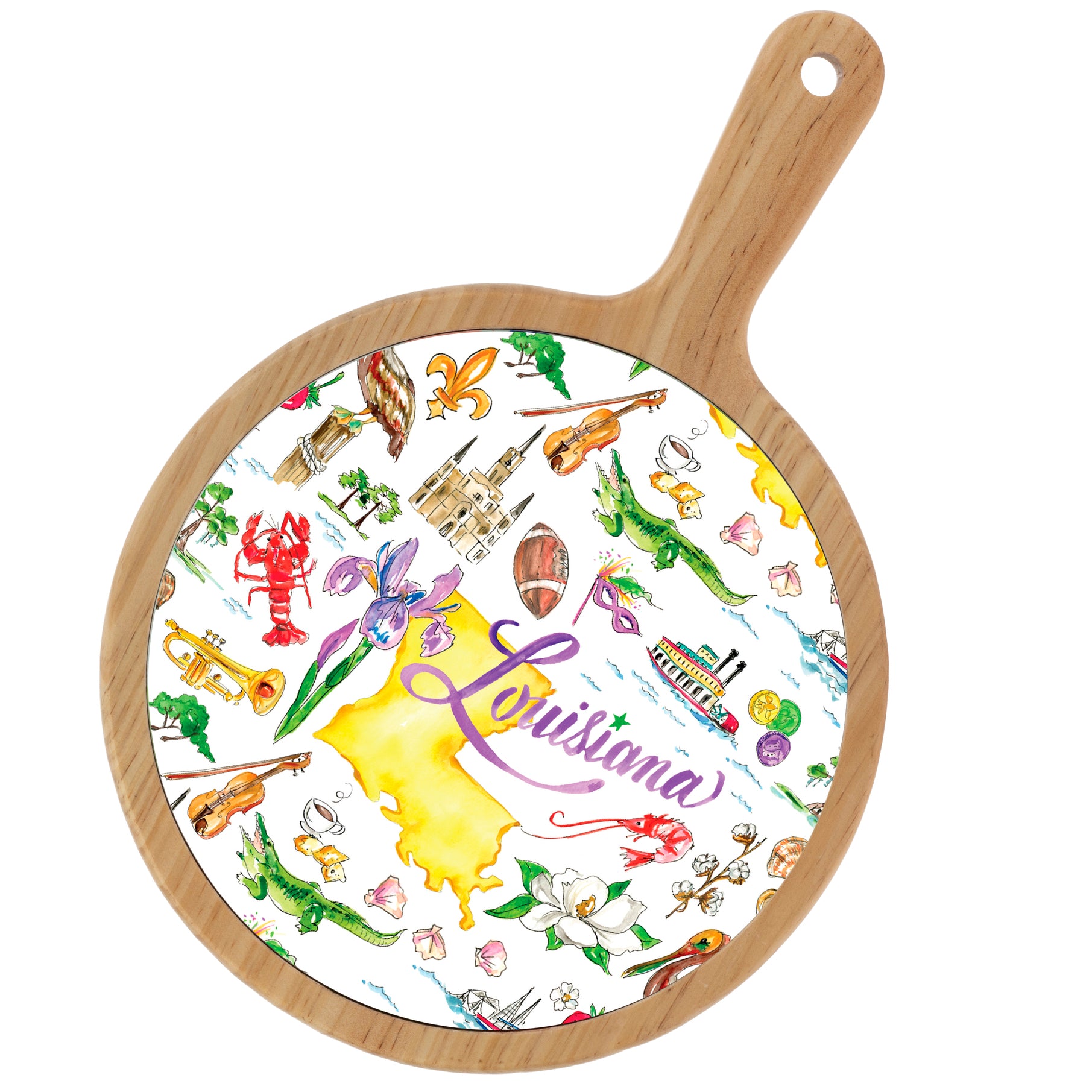 Louisiana State Cheeseboard