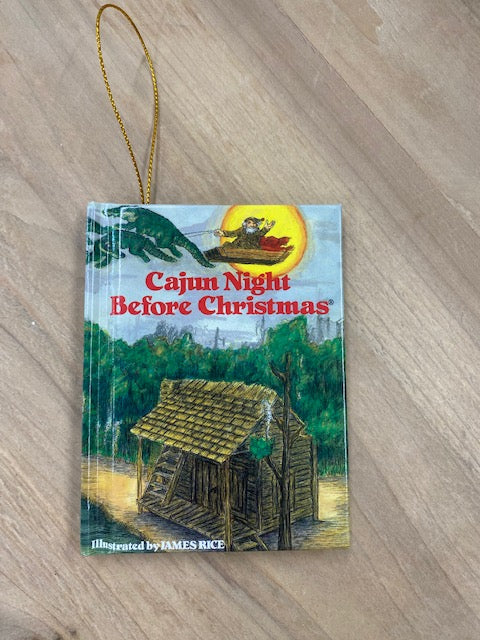 Cajun Night Before Christmas Ornament