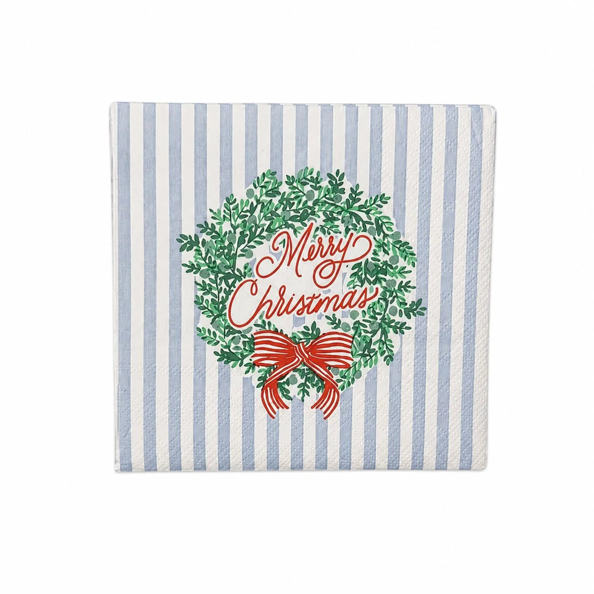 Cocktail Napkins Wreath & Ribbon