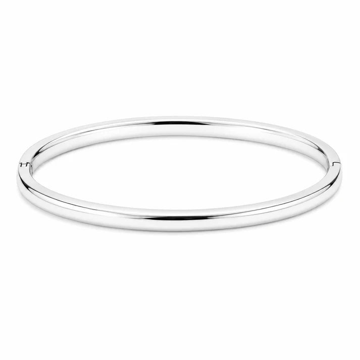St. Barth's Thin Silver Bangle