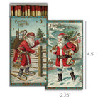 Matches Vintage Santa