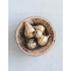 Resin Figs with Antique Finish, Set of 5