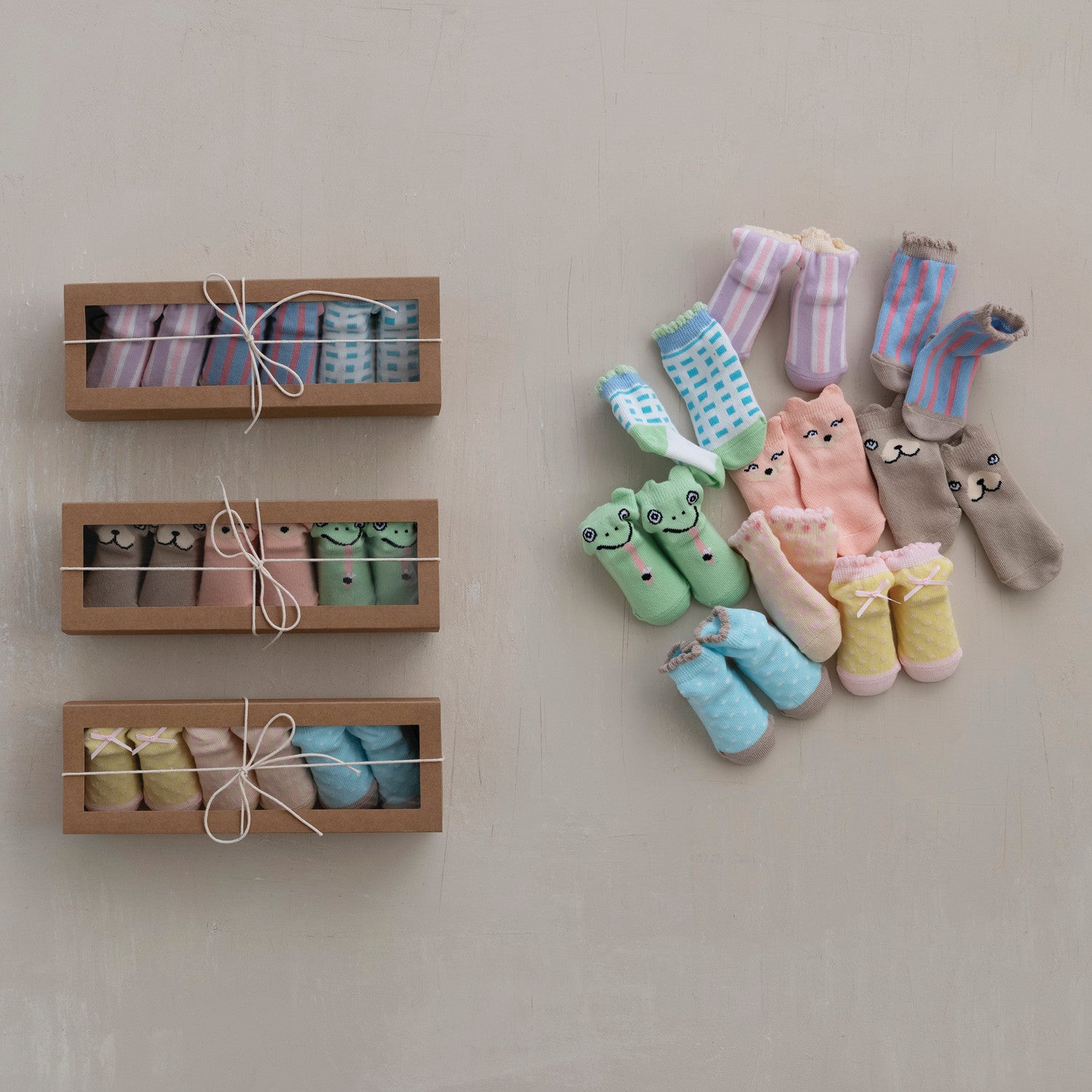 Baby Sock Sets (0-12 Months)