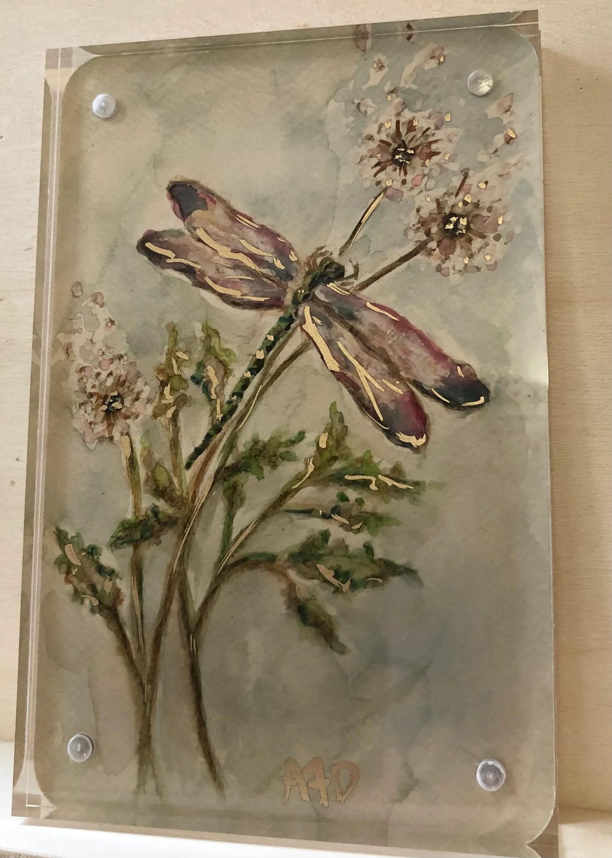 Dragonfly Acrylic Art