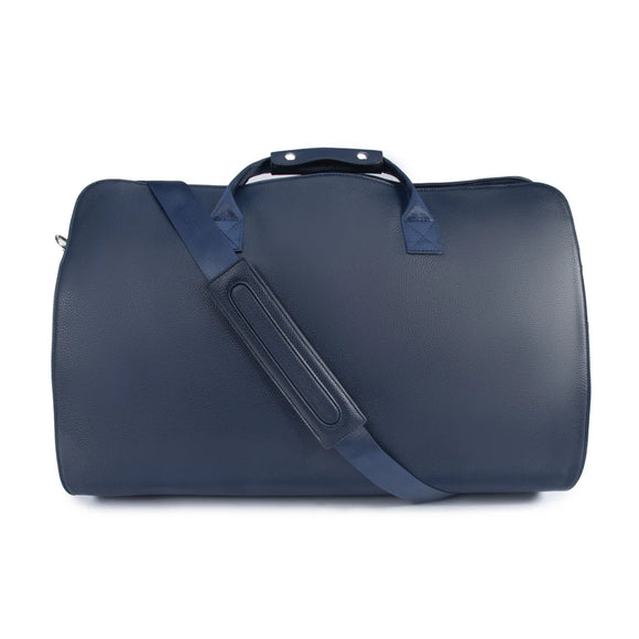 The Brett Navy 2 Piece Duffel & Garment Bag