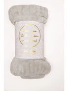 "Love You To the Moon" Gray Moonlight Blanket