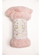"Thank Heaven For Little Girls" Toile Petal Pink Blanket