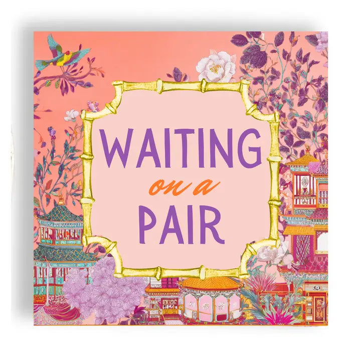 Mahjong "Waiting On A Pair" 24ct Cocktail Napkins (3 Ply)