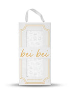 Swaddle Blanket - Nursery Toile Silver