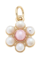 Pearl Flower Charm
