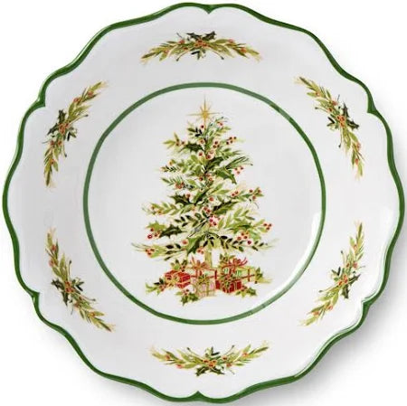 Holly Tree Large Serving Bowl