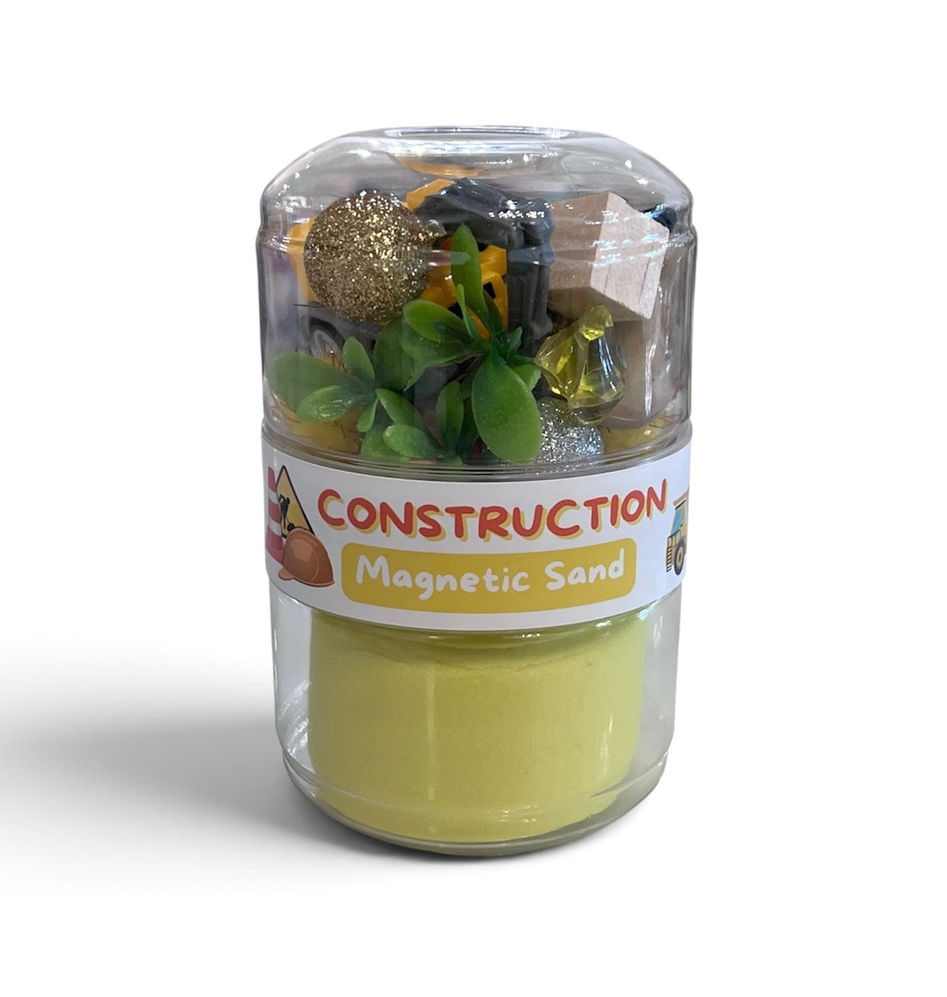 Construction Magnetic Sand Play Kit