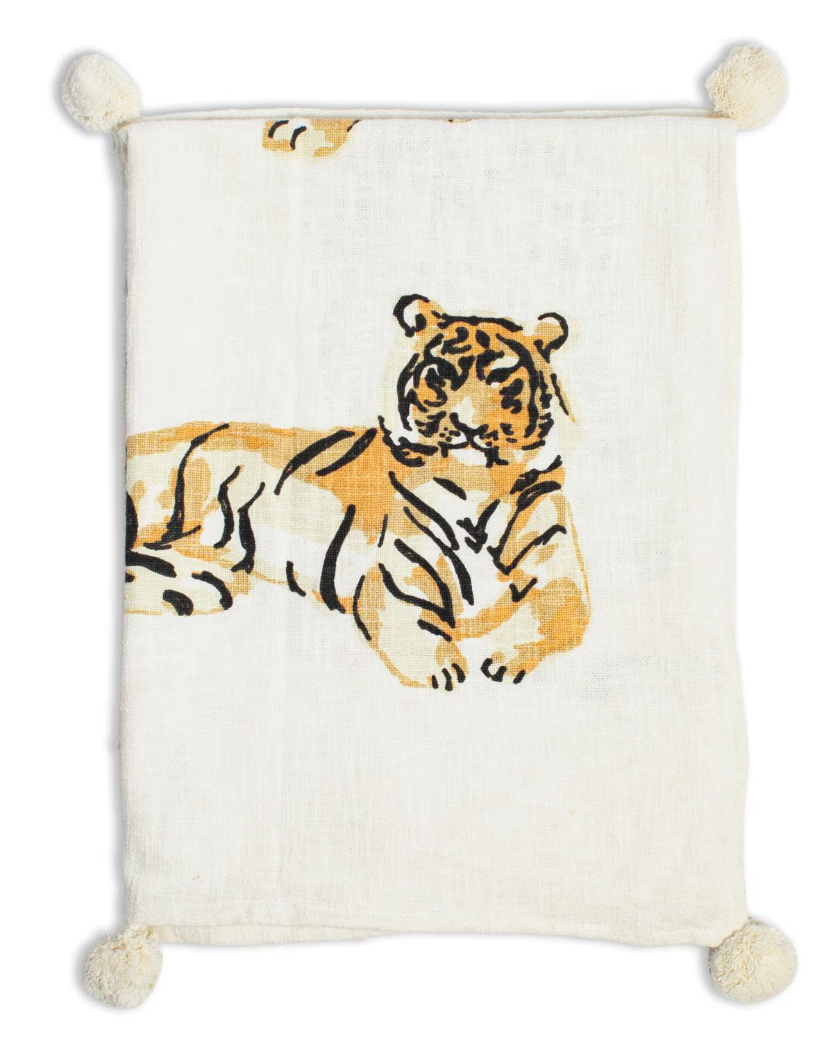 Regal Tiger Luxe Throw