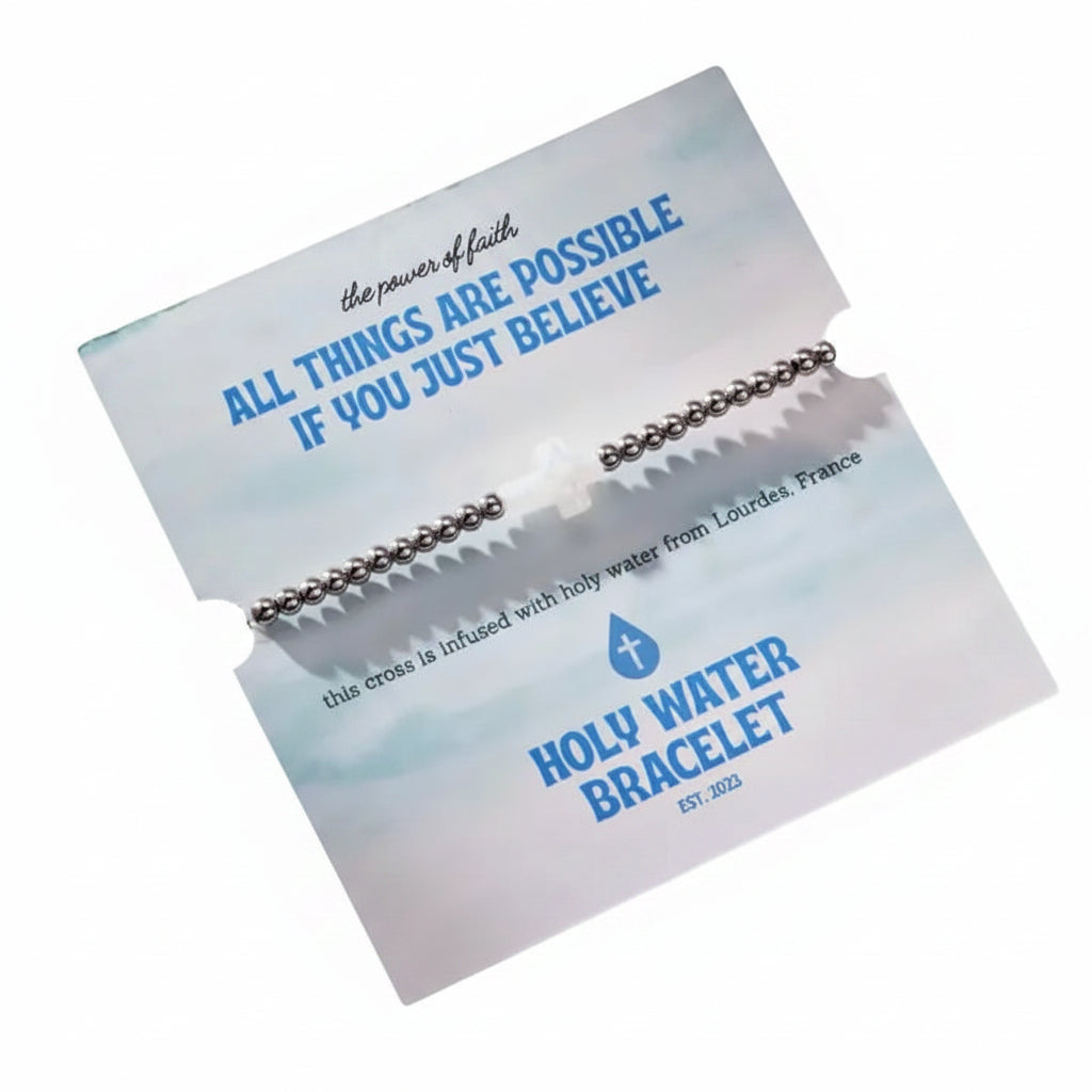 Holy Water Cross Bracelets