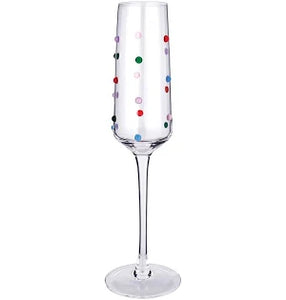 Beaded Champagne Flute