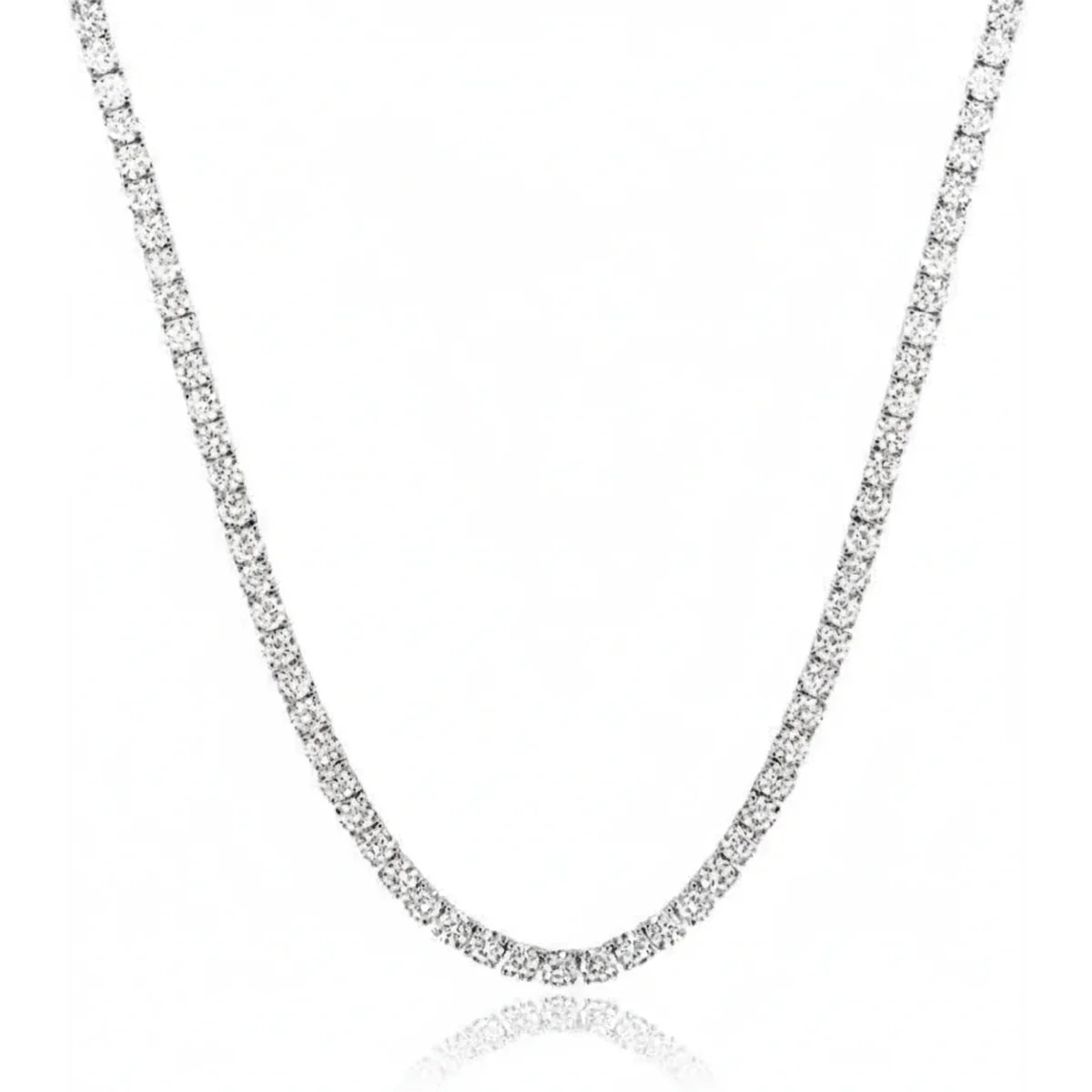 Aubrey Adele Non-Flip Tennis Necklace 