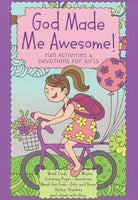 "God Made Me Awesome" fun activities and devotionals for girls book