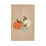 Pumpkin French Knot Tea Towels