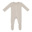 Oat Zippered Footie